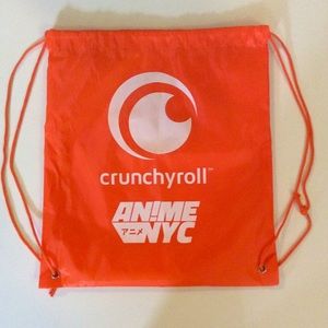 Anime NYC, crunchyroll Drawstring bag
